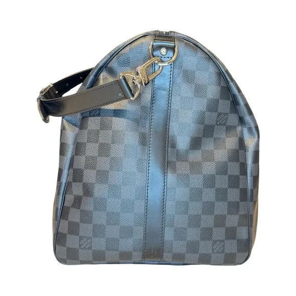 LOUIS VUITTON KEEPALL BANDOULIERE 55 - Picture 4 of 8